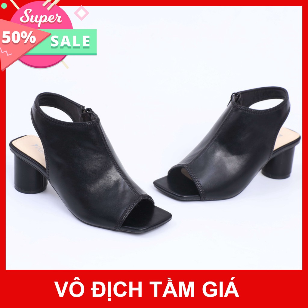 Giày giả boot sapo 5cm đế tròn pixie x640