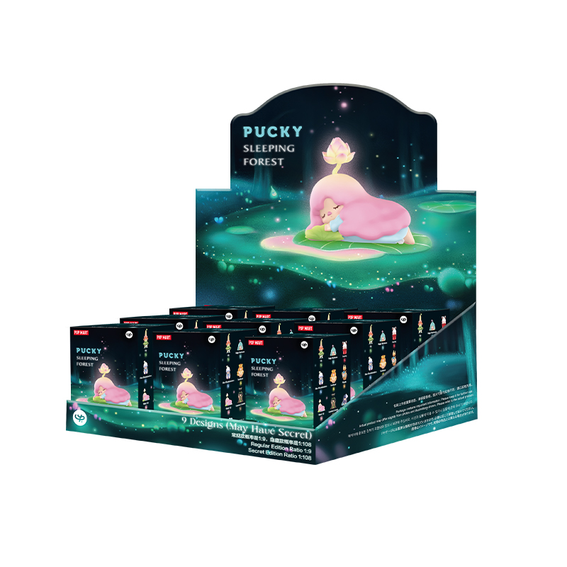 POP MART PUCKY Sleeping Forest Series Figures Blind Box