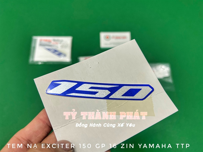 Tem số 150 bửng ngoài ex 150 xanh gp đời 17 2nda