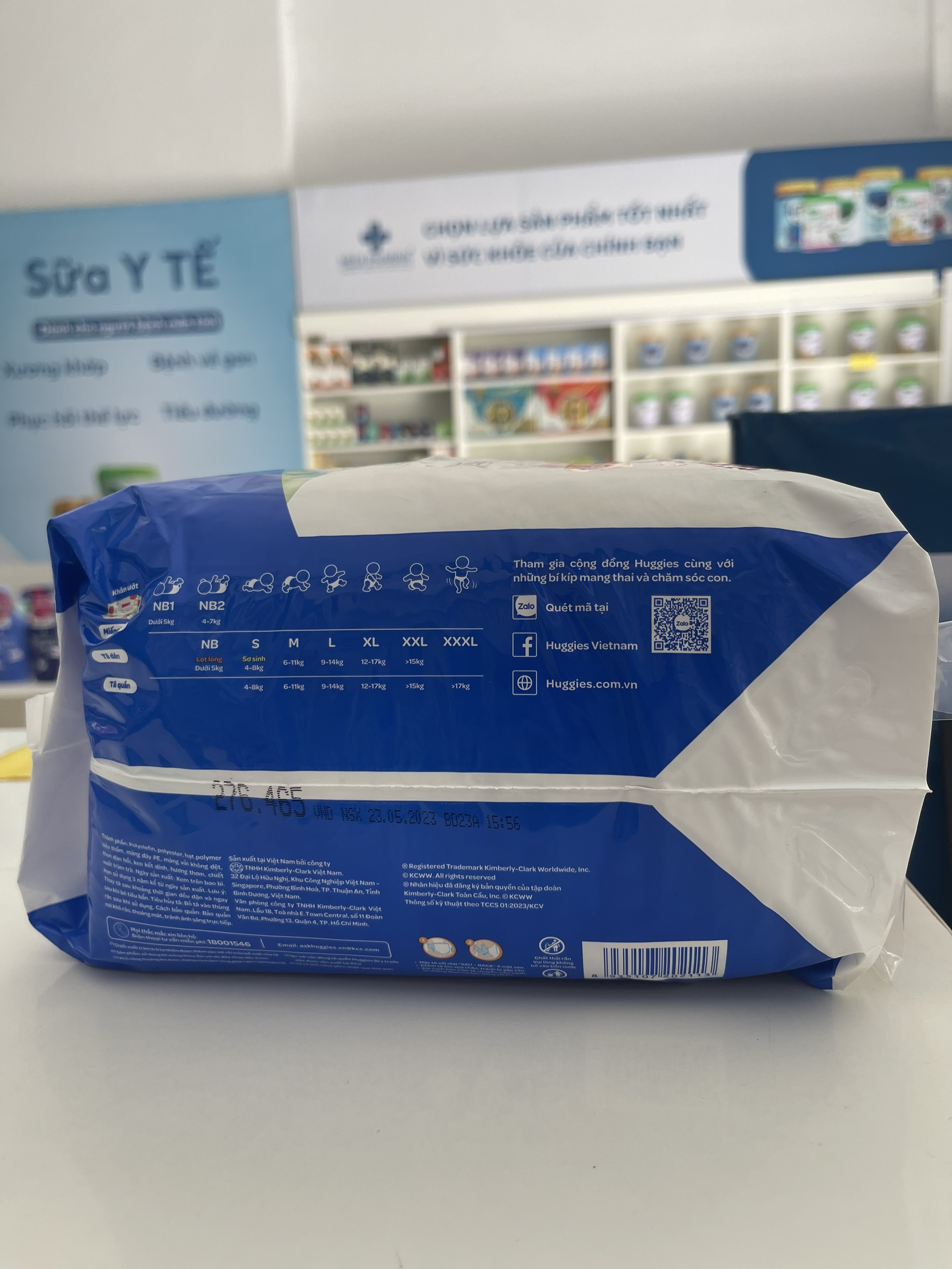 Tã quần Huggies XL 12-17kg 32+6M
