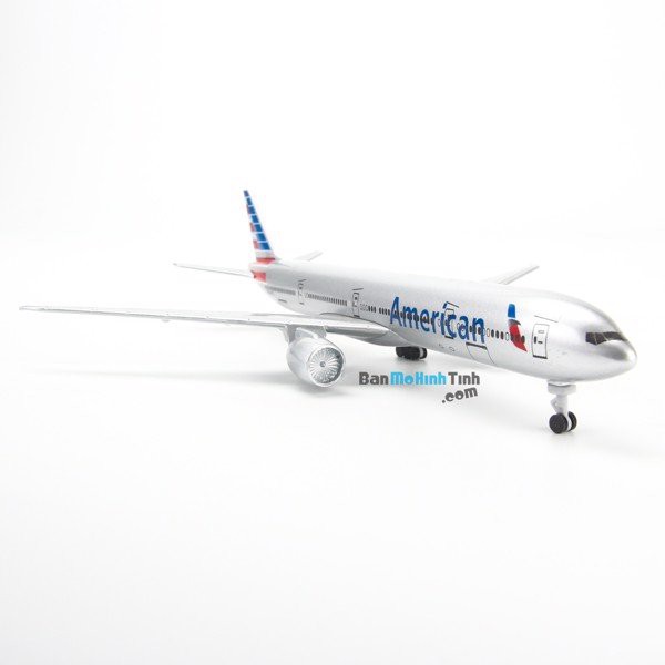 [HCM]Mô hình máy bay American Airlines Boeing B777 20cm Everfly