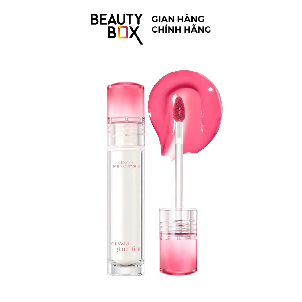 [Săn Sale] Son Tint Bóng Clio Crystal Glam Tint 3.4g
