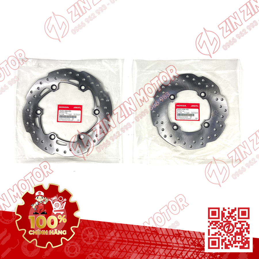 Fork brake, disc front brakes after winner x v2 v3 , rs150 v3 45251-k56-v51, 43251-k56-v51, 43251-k2p-v61 genuine