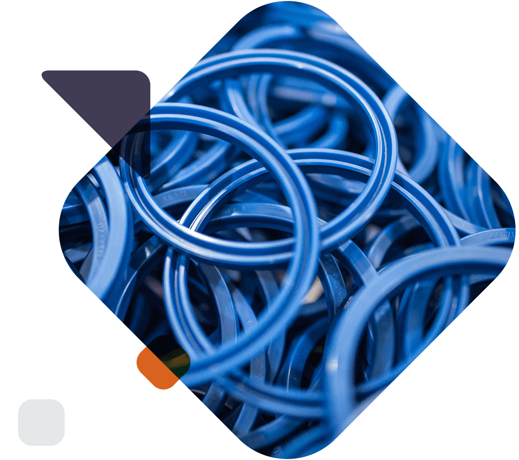 PHỐT ( PHỚT) THỦY LỰC HIỆU  HALLITE  - PHỐT 2 MÔI