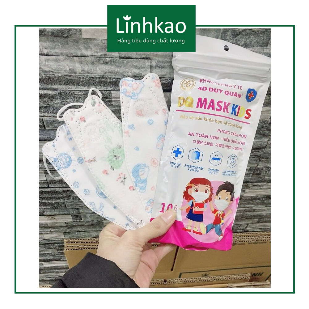 10 Khẩu trang KF94 Mask Kids cho bé
