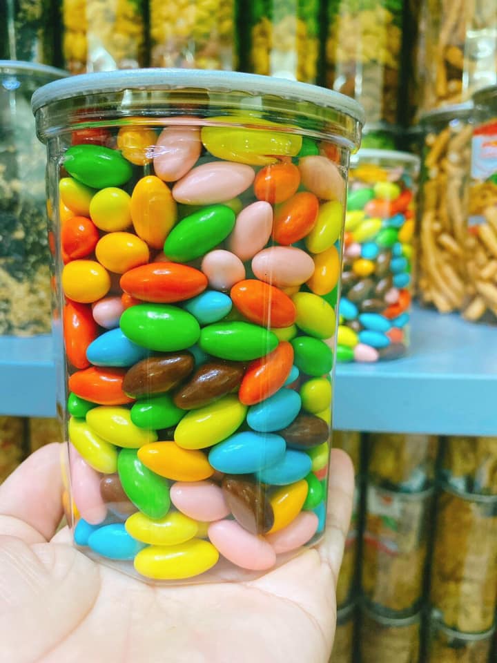 KẸO NHỘNG SOCOLA HỘP 500G.