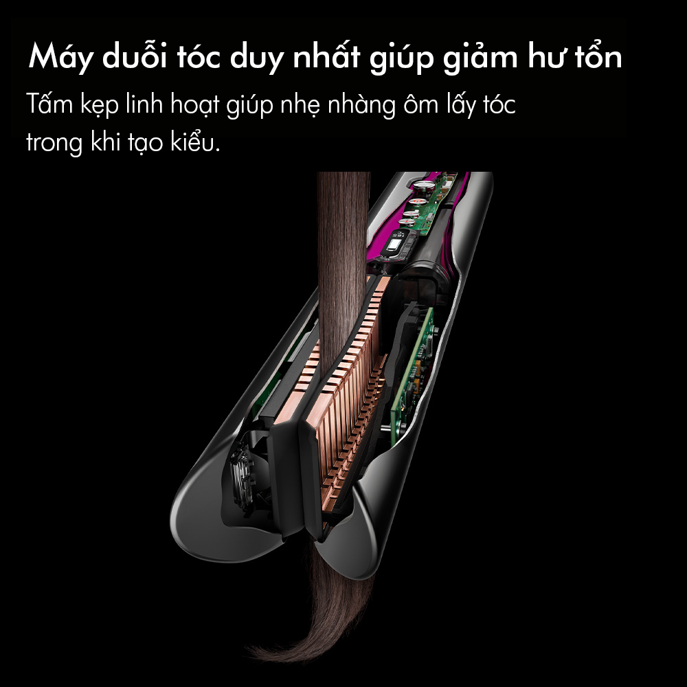 [TỪ 20H 4.5: SIÊU SALE 5.5] Máy duỗi tóc Dyson Corrale  HS07 (Đen Xám/Hồng)
