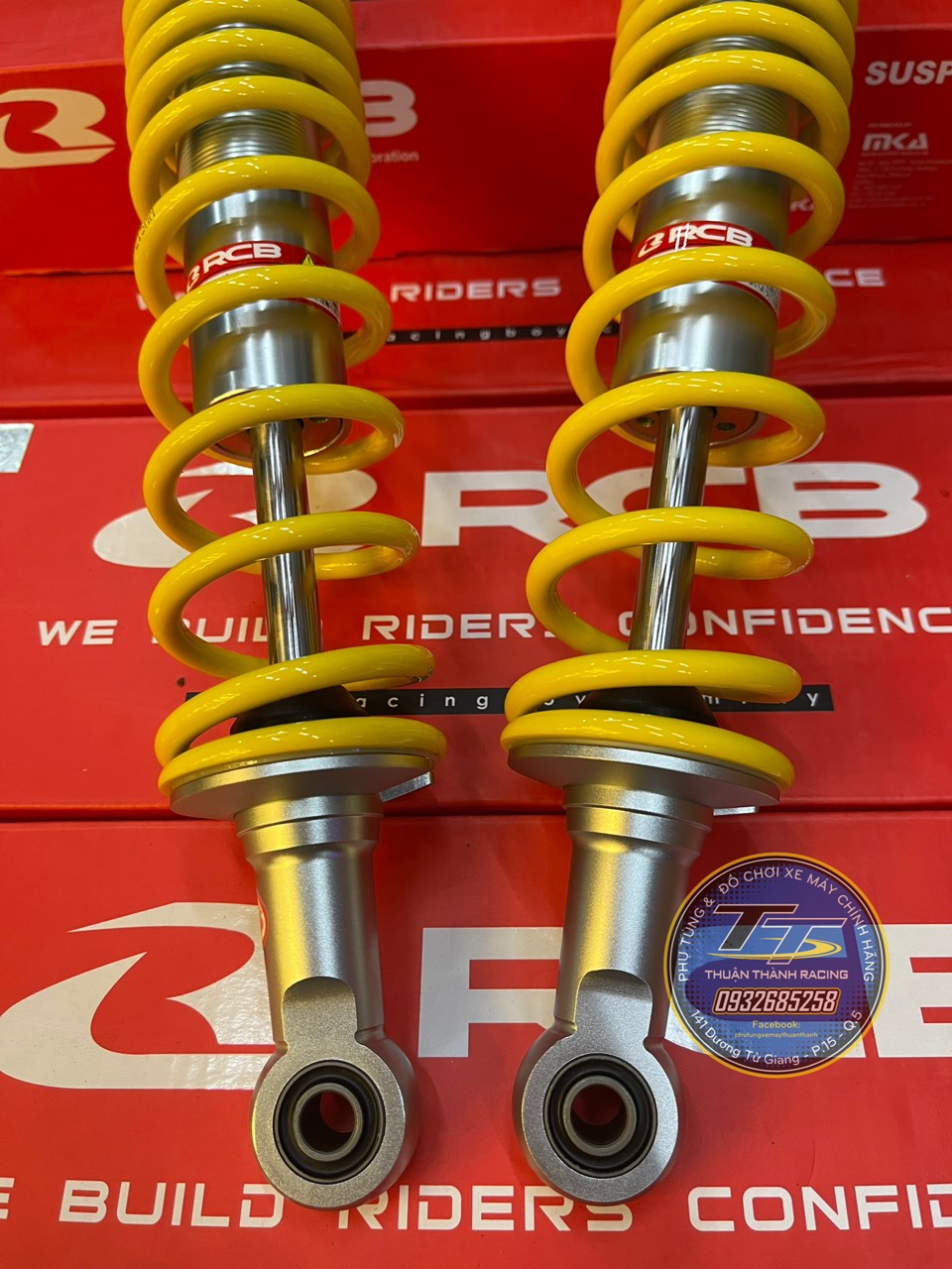 Phuộc sau Wave / future / Dream hiệu Racing boy mẫu C - RCB