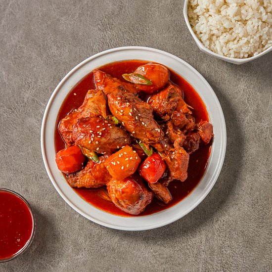 Sốt Xào Gà Cay Beksul 490g