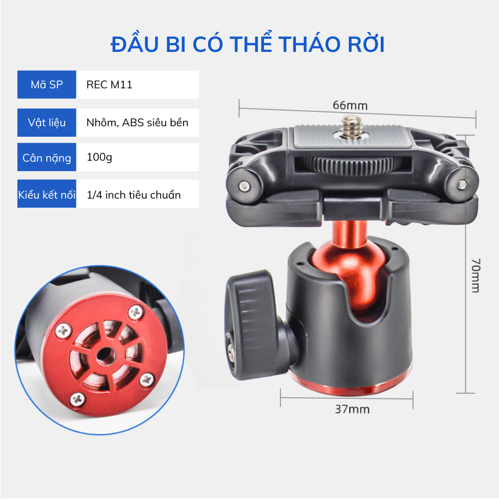 TRIPOD CHÂN NHỆN ULANZI MT-11