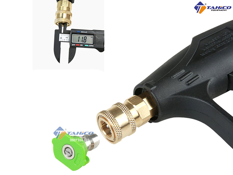 Đầu béc phun xịt rửa xe cao áp 25 độ
