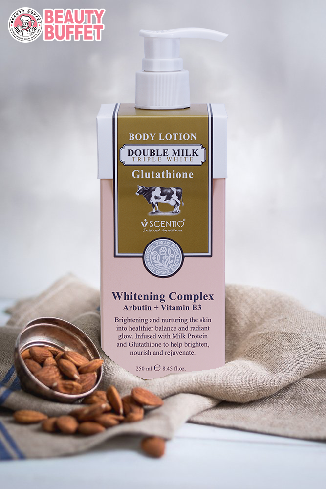 Dưỡng thể trắng da Scentio Double Milk Triple White 250ml