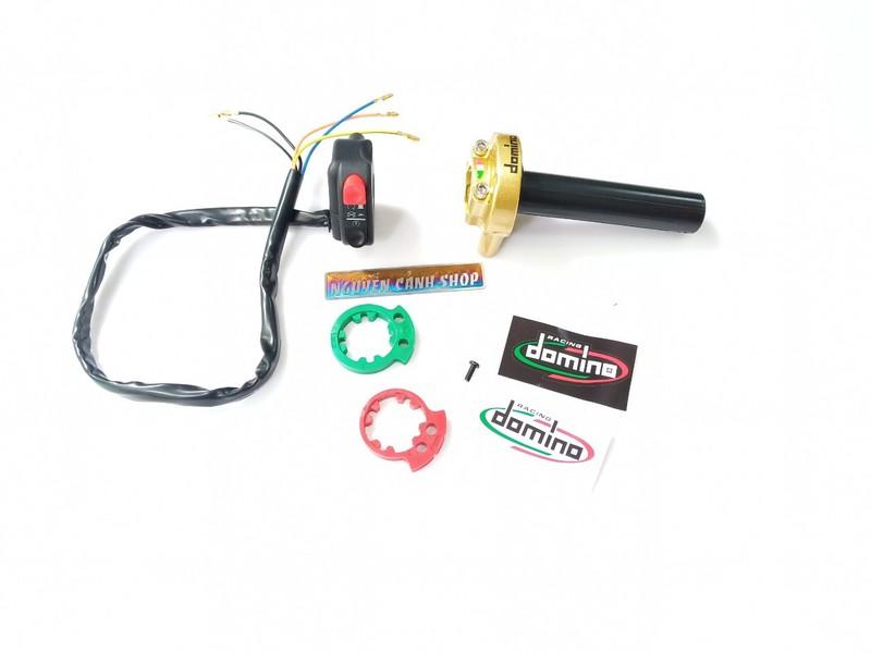 cùm tăng tốc domino có cùm đề 2 món dây ga dưới màu vàng