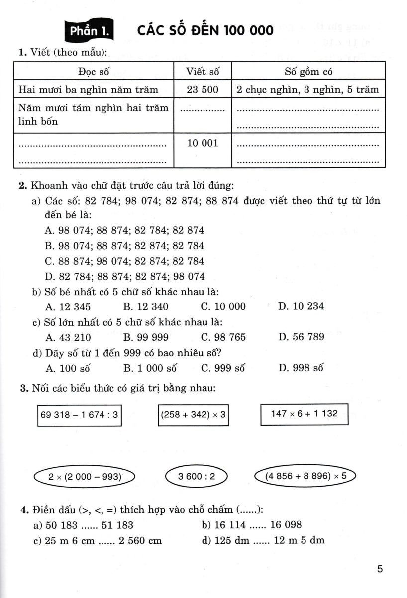 Kỹ Năng Giải Toán Lớp 4