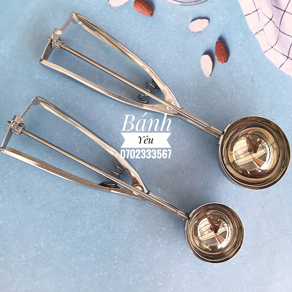 Muỗng múc kem inox nhỏ