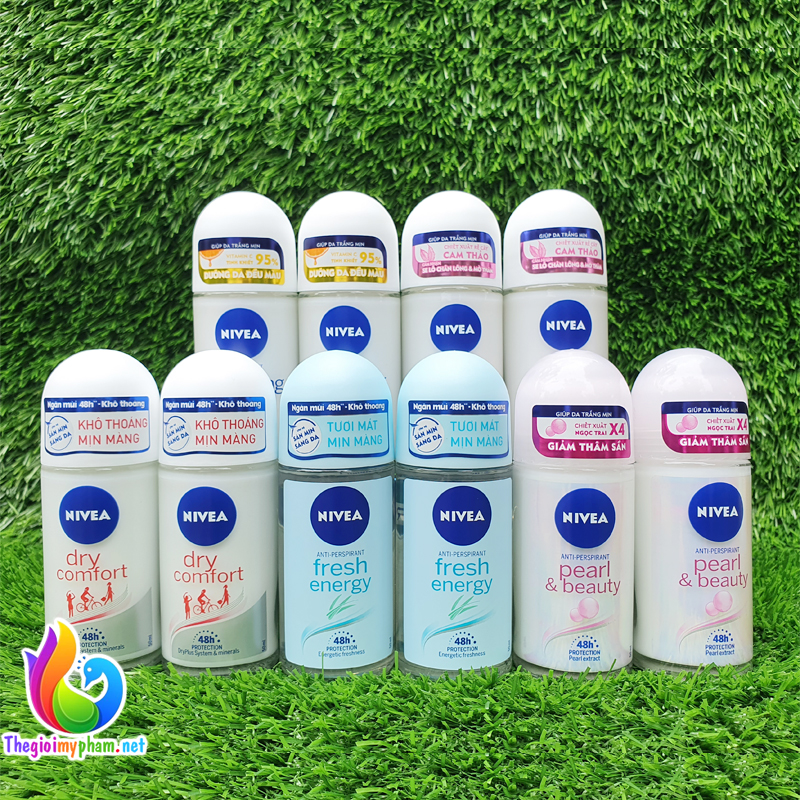 Lăn Ngăn Mùi Nivea Nữ Khô Thoáng 50ml