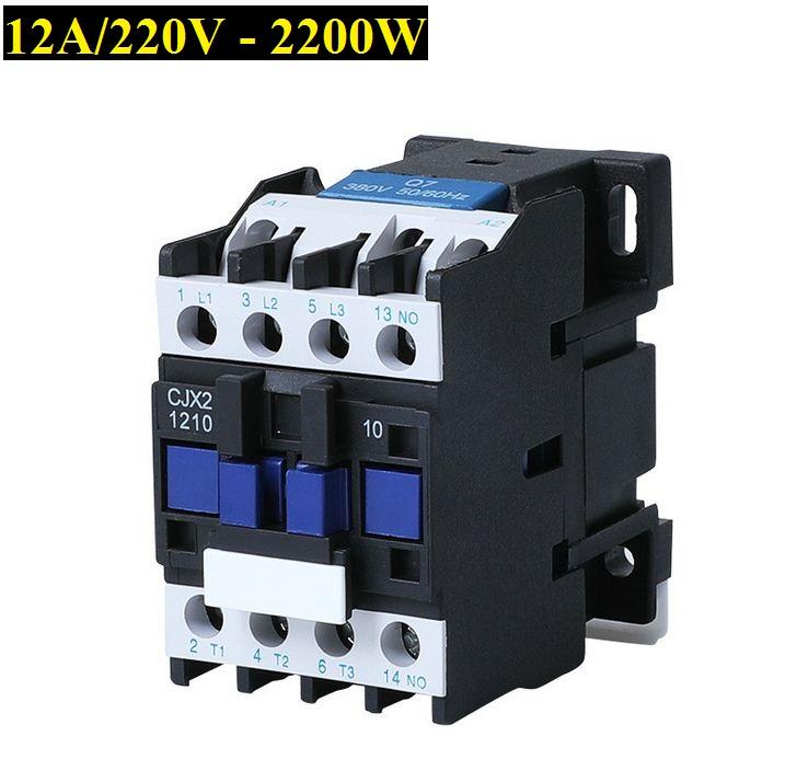 Khởi động từ CJX2 1210 (12A/220V), khởi động từ, contactor