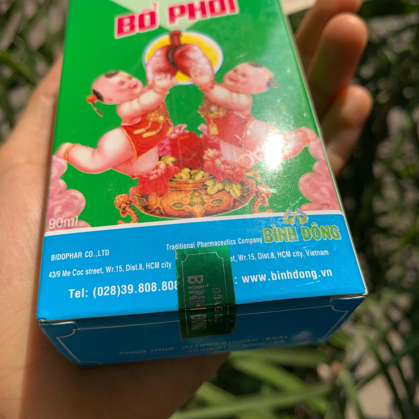 [HCM]Thiên Môn Bổ Phổi Bình Đông Chai Nhỏ 90ml