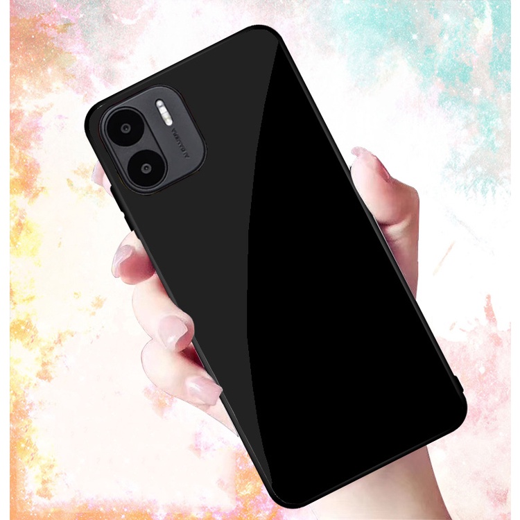 Ốp lưng kính 3d xiaomi redmi a1, a2, a1 plus, a2 plus phiên bản mới