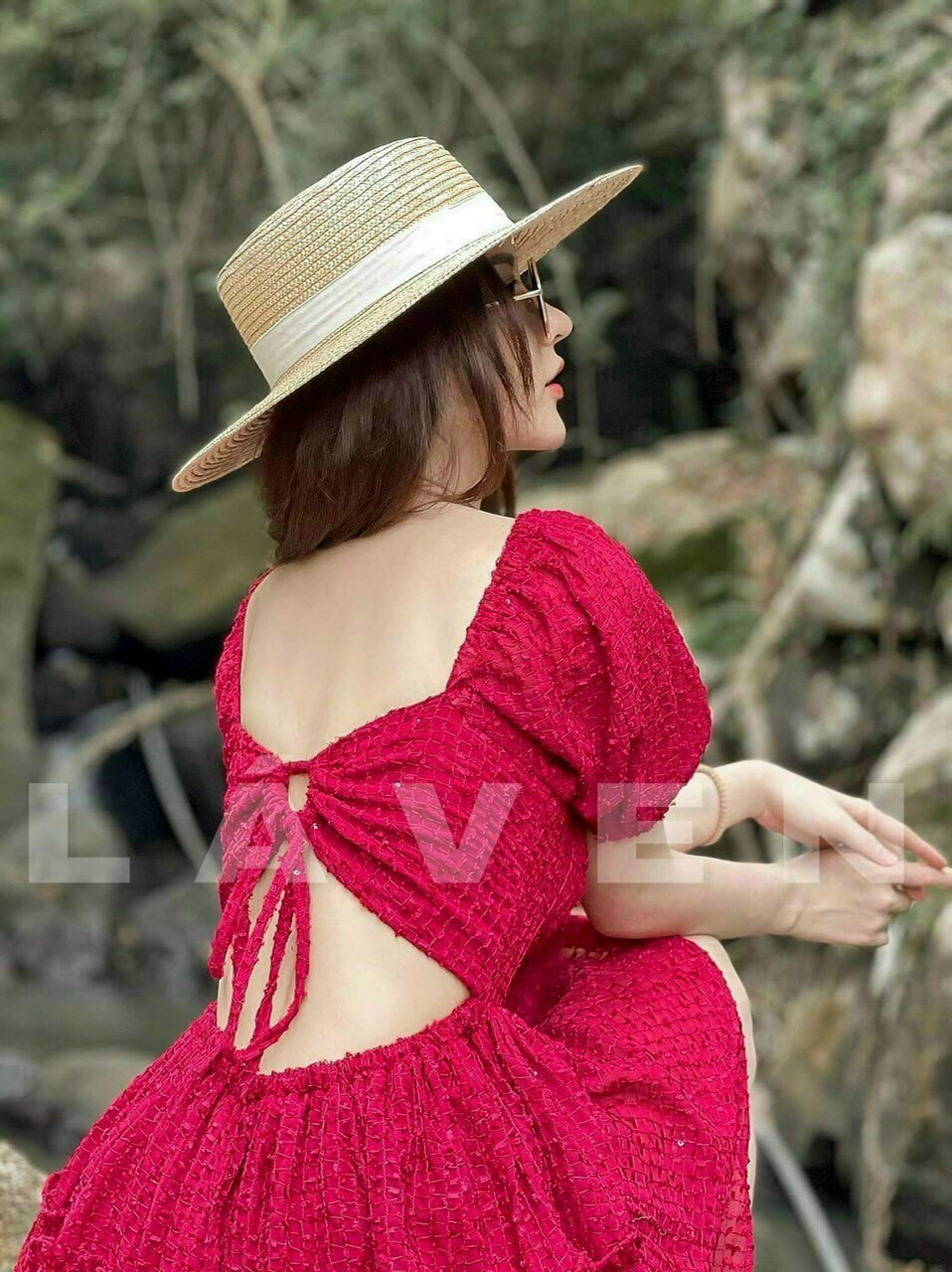 Đầm Xòe Nhún Tầng dễ thương