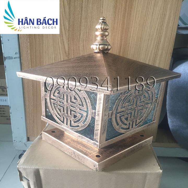 [HCM]Đèn trụ cổng - Đèn trụ bờ bao - Đèn trụ hàng rào  HABALI Tặng kèm bóng LED
