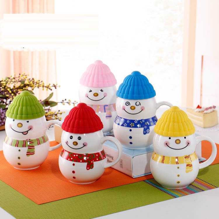 Ly sứ người tuyết quà tặng hấp dẫn- bao đẹp [Đẹp như hình] - Người tuyết - Quà tặng cho mọi người