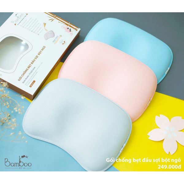 Gối chống bẹt đầu sợi bột ngô Little Love