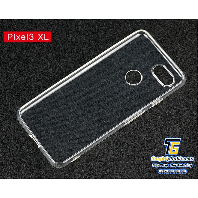 Ốp lưng silicon dẻo trong siêu mỏng 0.5 mm Google Pixel 3XL