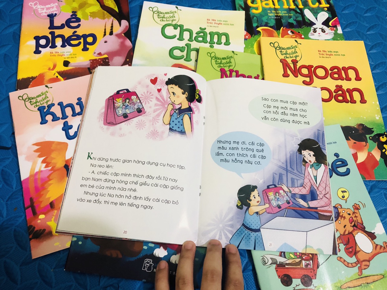 Sách Gieo mầm tính cách cho bé