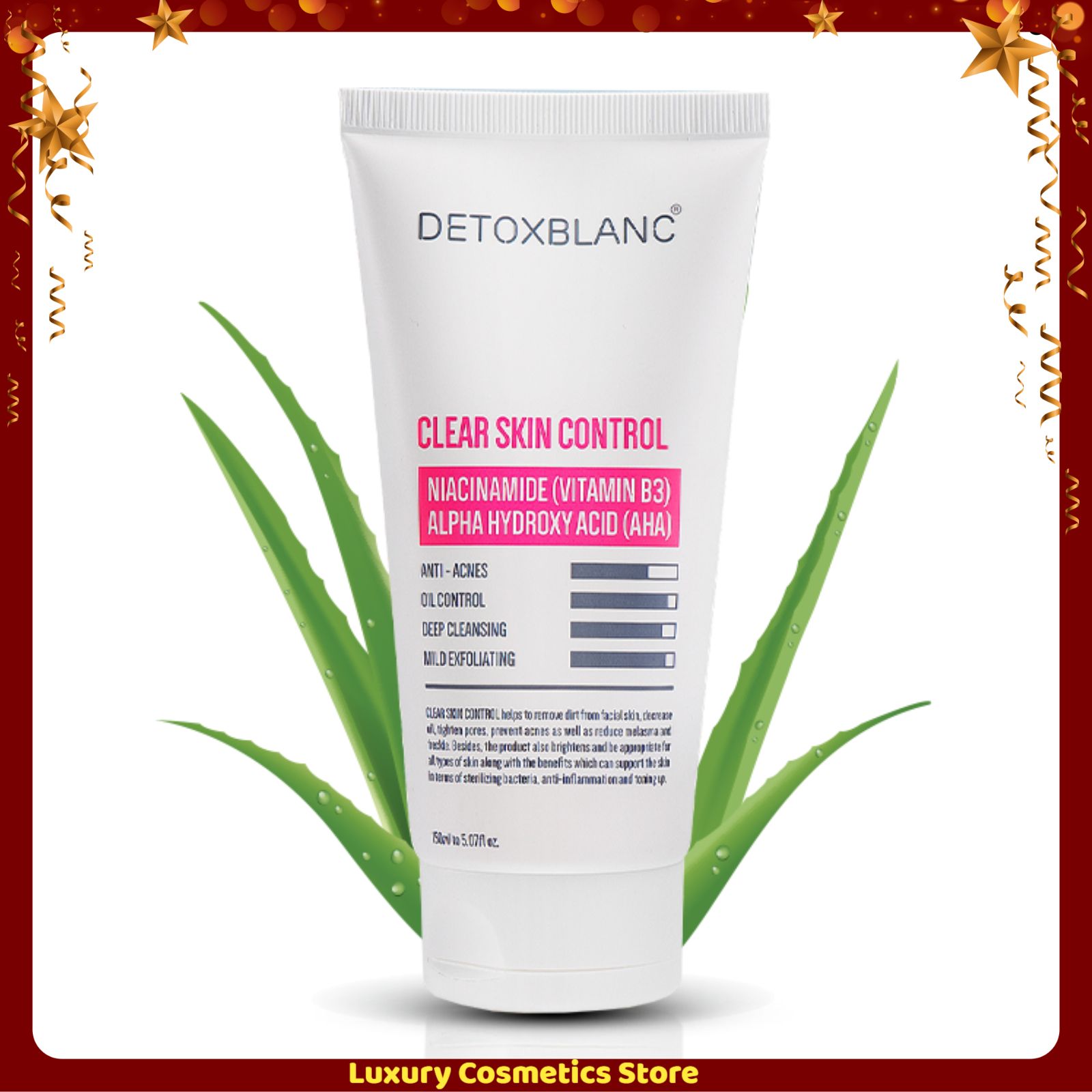 Sữa rửa mặt sinh học Detox Blanc