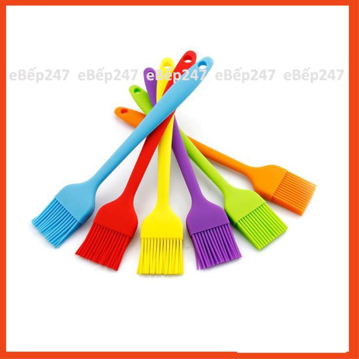 Chổi quét đúc silicon 21cm chịu nhiệt cao cấp bền đẹp dùng để phết dầu, mỡ, bơ - eBếp247