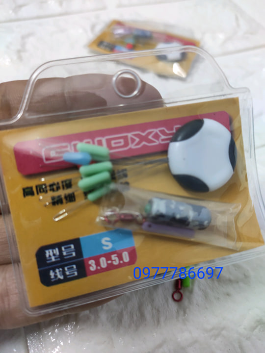 gói phụ kiện câu đài chất liệu silicon cao cấp