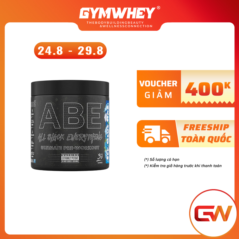 Applied Nutrition Abe Pre Workout Tăng Sức Mạnh Và Nâng Cao Hiệu Suất Tập Luyện
