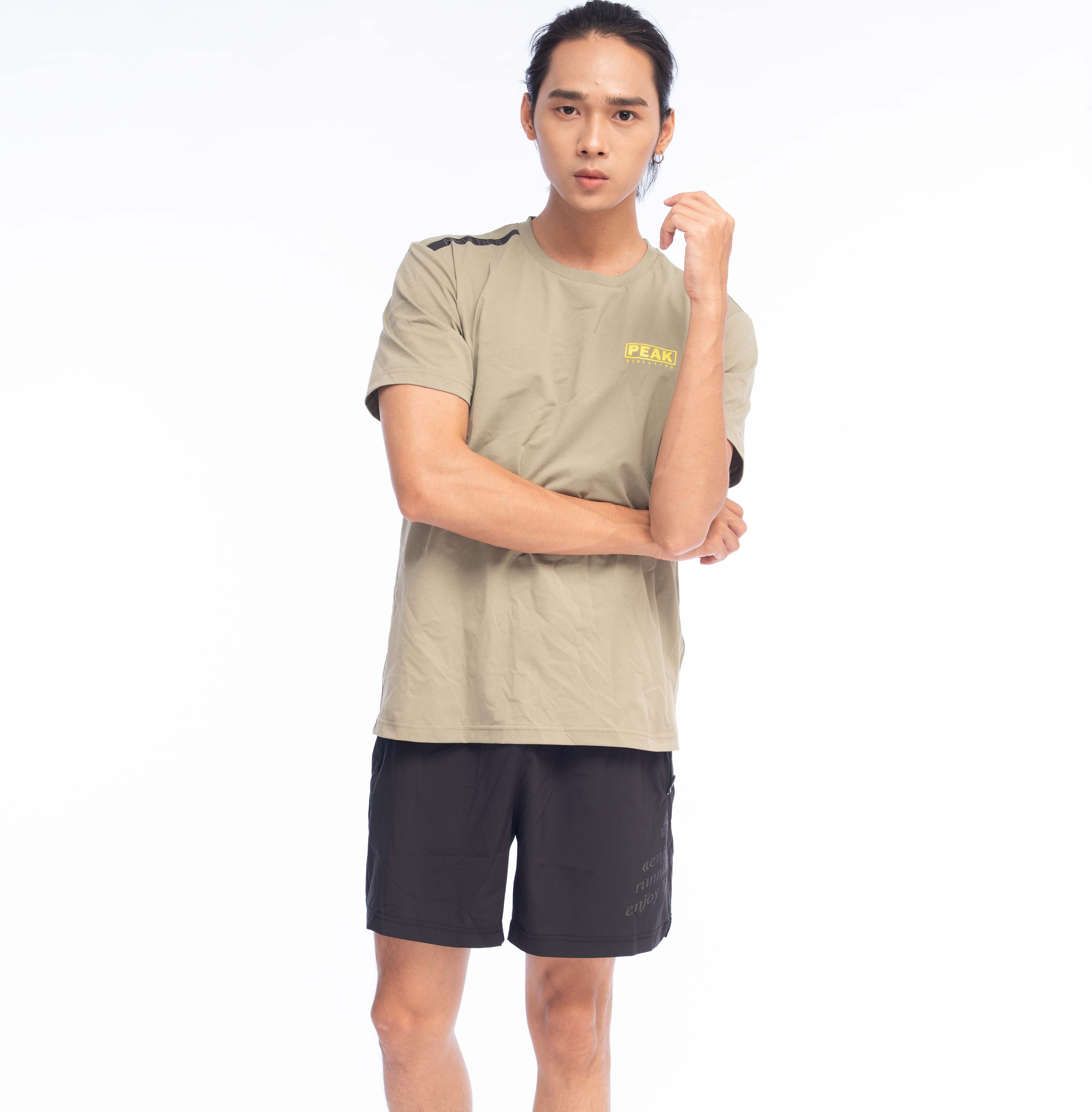 Áo Phông Cổ Tròn Nam PEAK Training FW612063