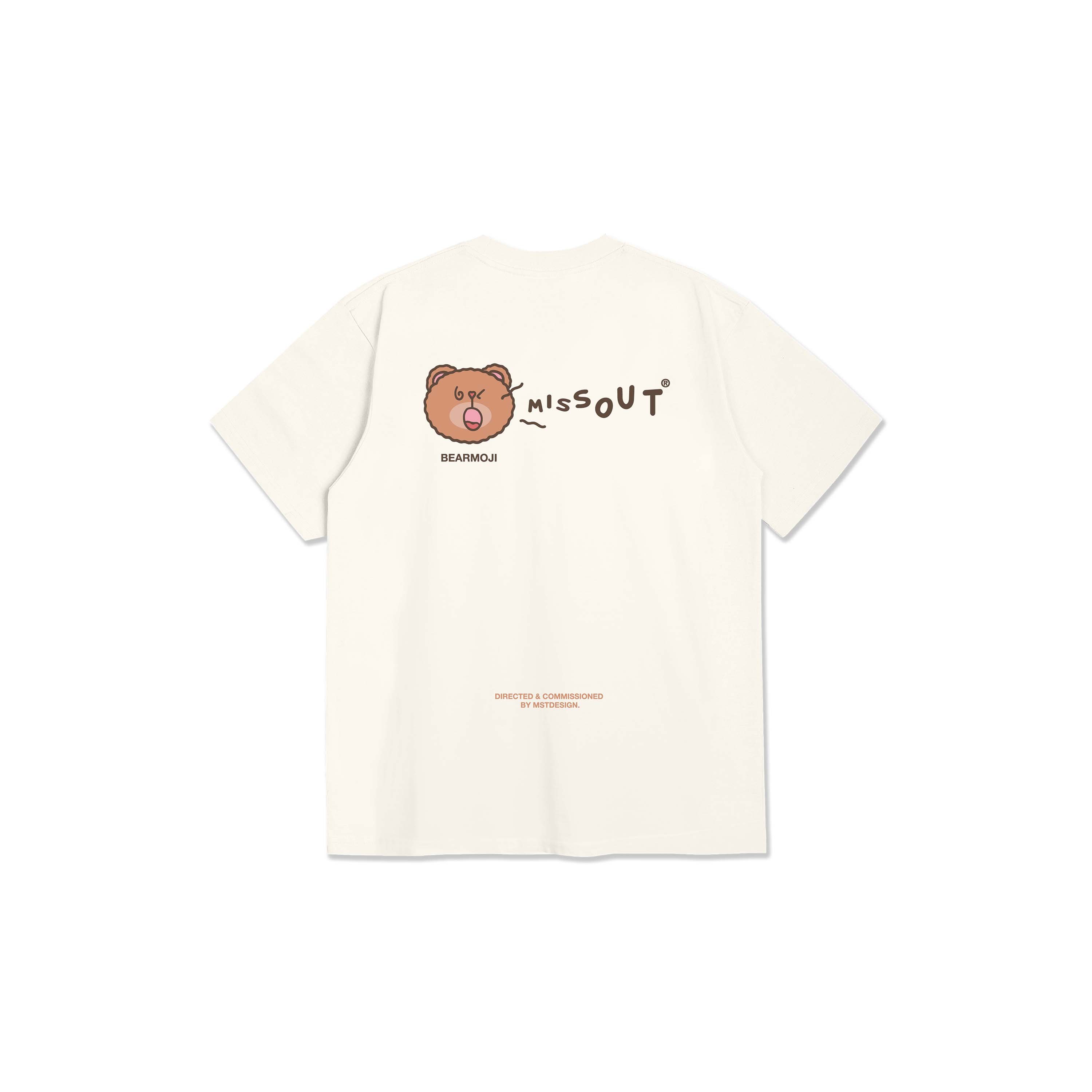 ÁO THUN BEARMOJI MISSOUT