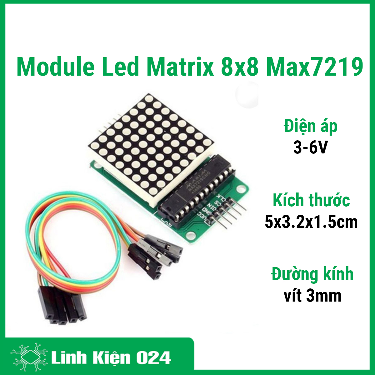 Module Led Matrix 8x8 Max7219