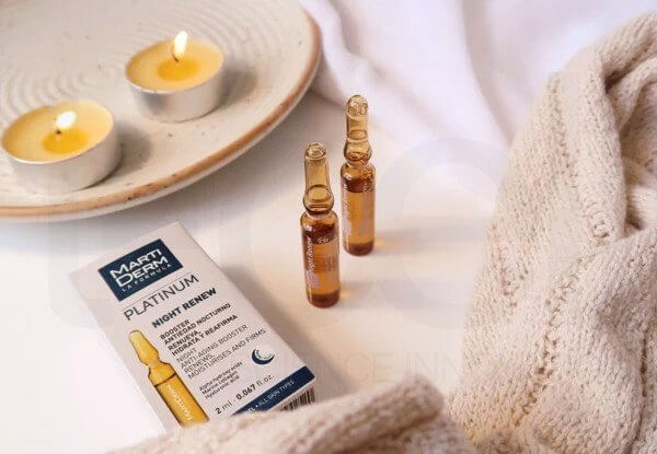 Tinh chất MartiDerm Platinum Night Renew
