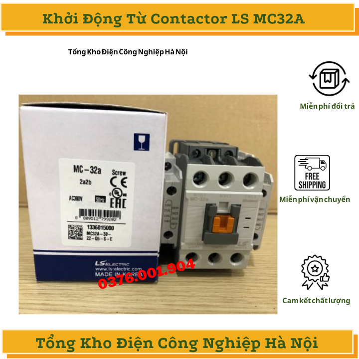 Contactor Khởi Động Từ LS MC 32A