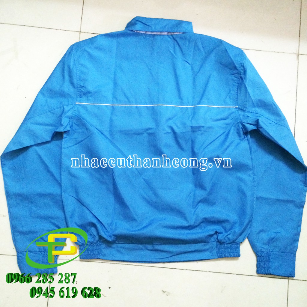 Áo khoác đoàn ( mẫu mới, Logo thêu), Áo gió đoàn thanh niên