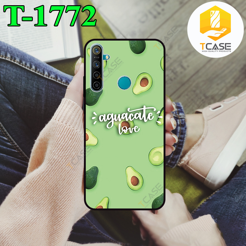 Ốp lưng Tcase dành cho Realme 5i in hình trái bơ