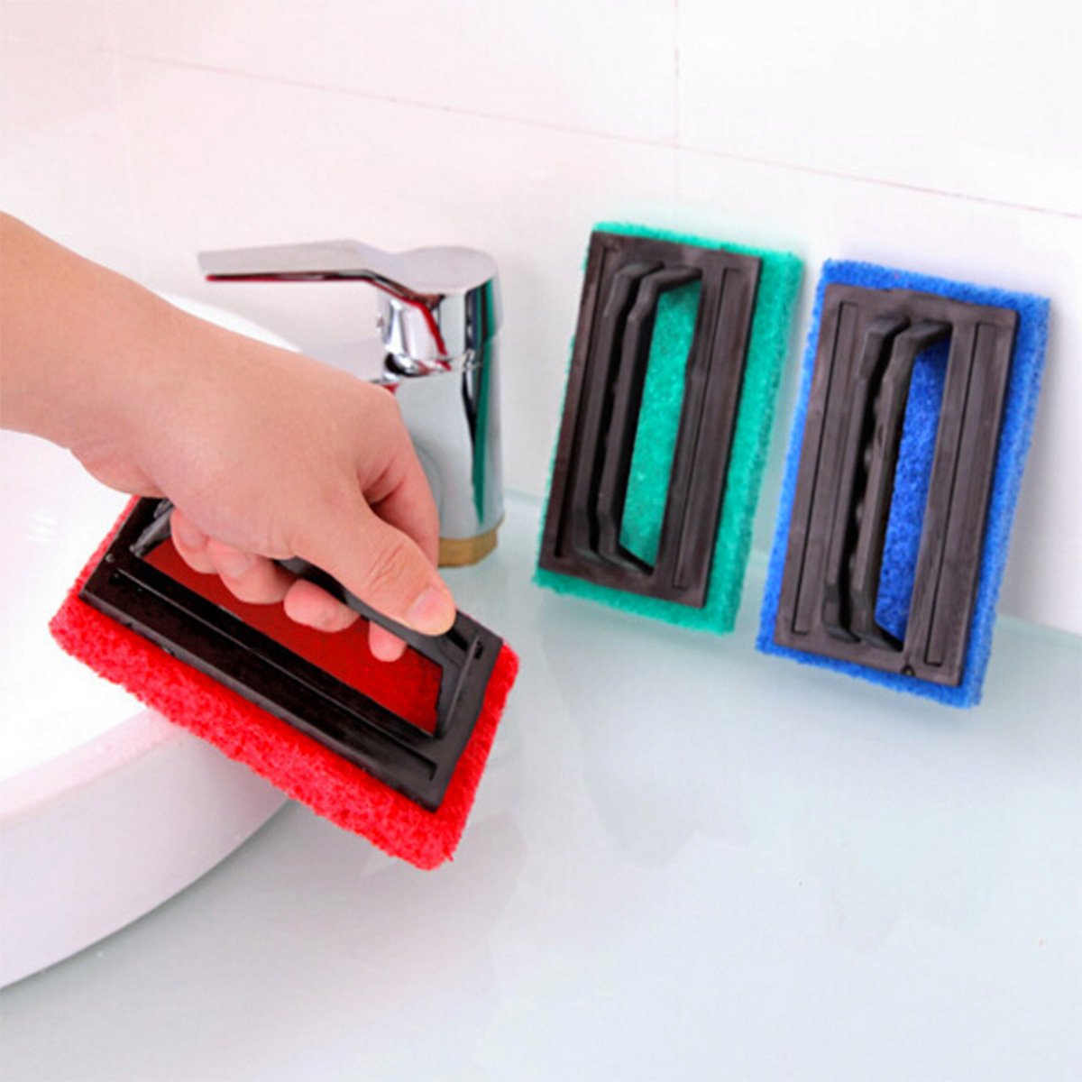 BÀN CHẢI NHÁM BÀN CHẢI BỘT BIỂN CÓ TAY CẦM