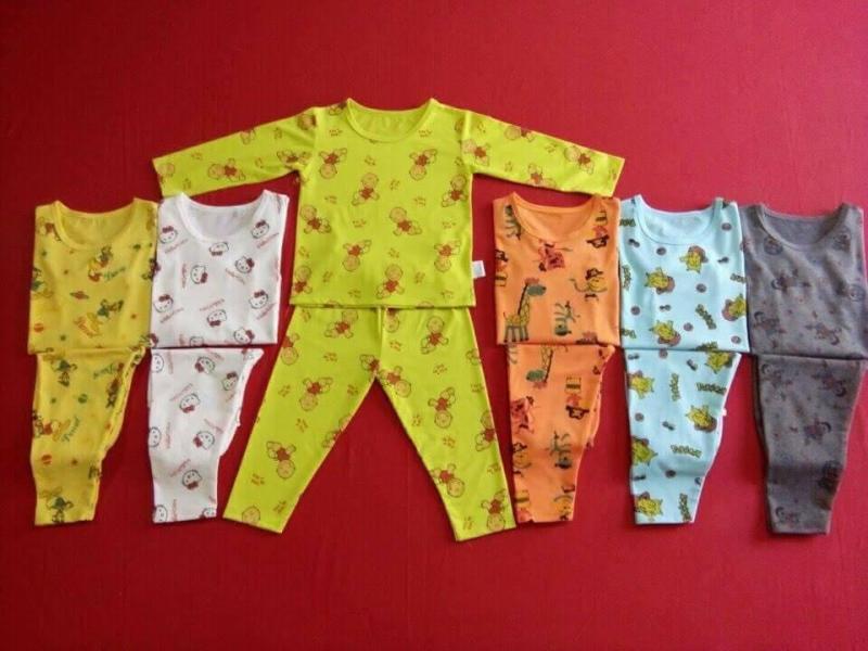 Nơi bán set 5 bộ đồ bộ quần dài,tay dài cho be(5-7kg)