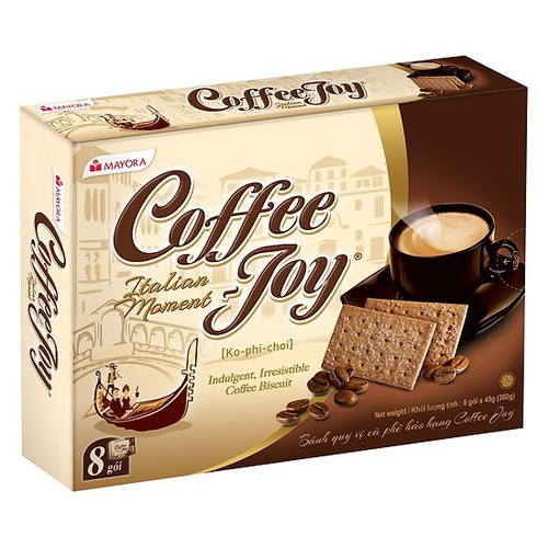 bánh quy vị cà phê coffee joy 360g 1