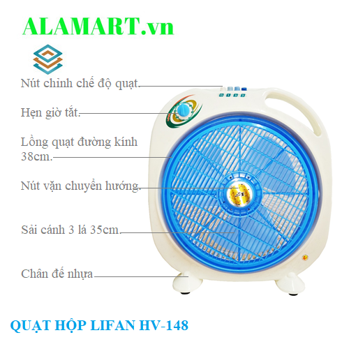 QUẠT HỘP LIFAN HV-148