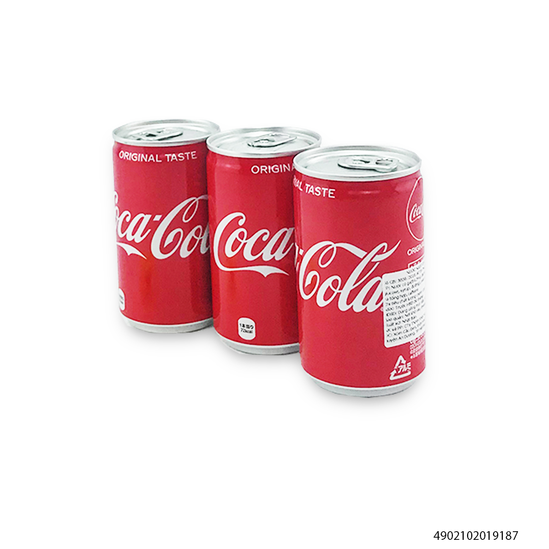 Date 01/27 Combo of 10 Cans of Japanese Coca 160ml X 10