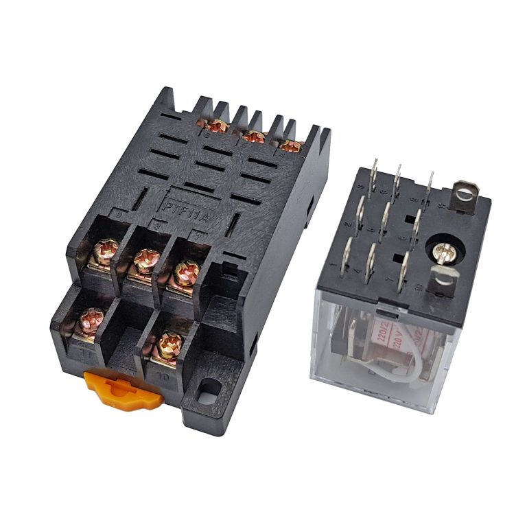 Relay trung gian Hh63p 12vdc, 24vdc, 220vac