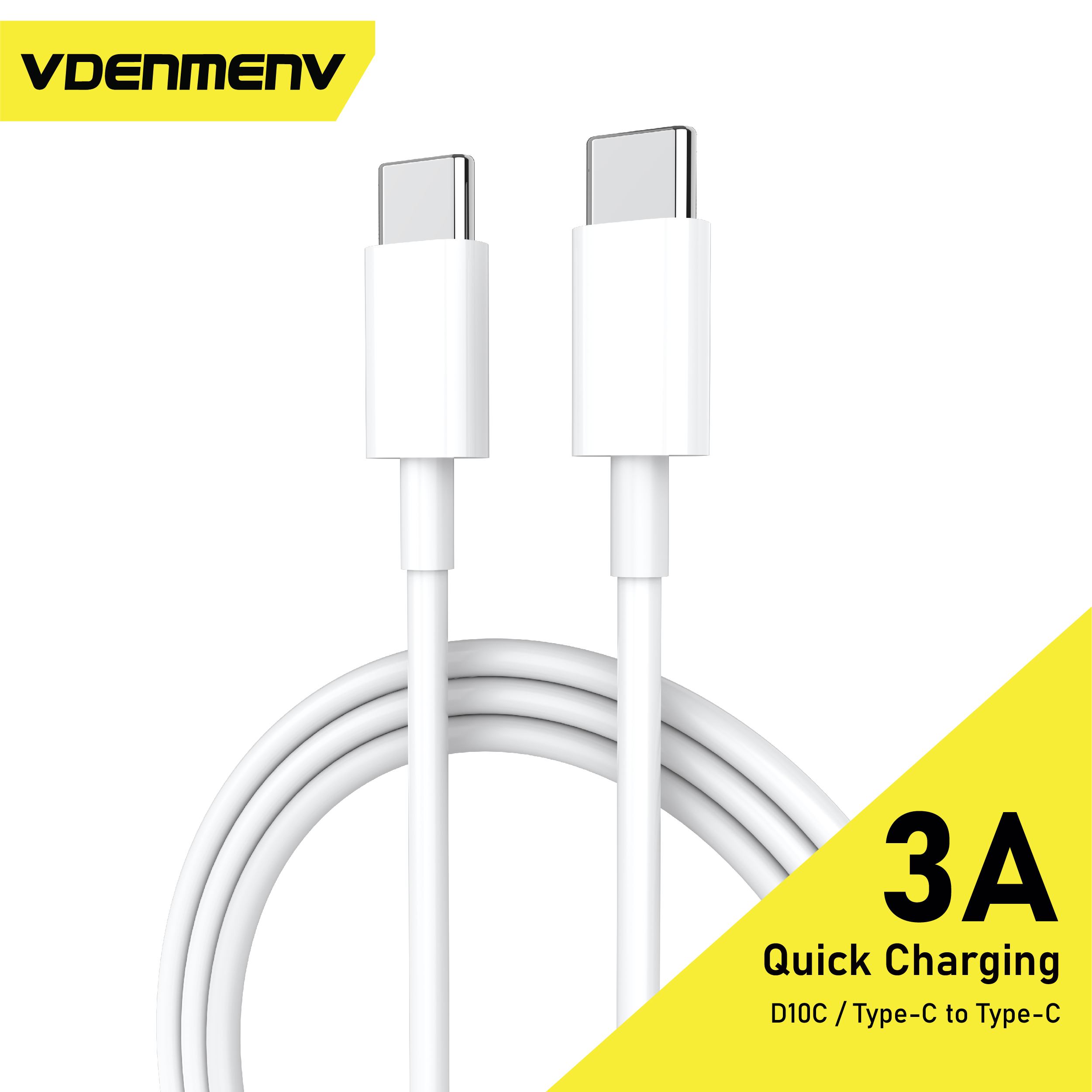 Cáp Sạc Denmen D20C - type C toType C - Hàng chính hãng