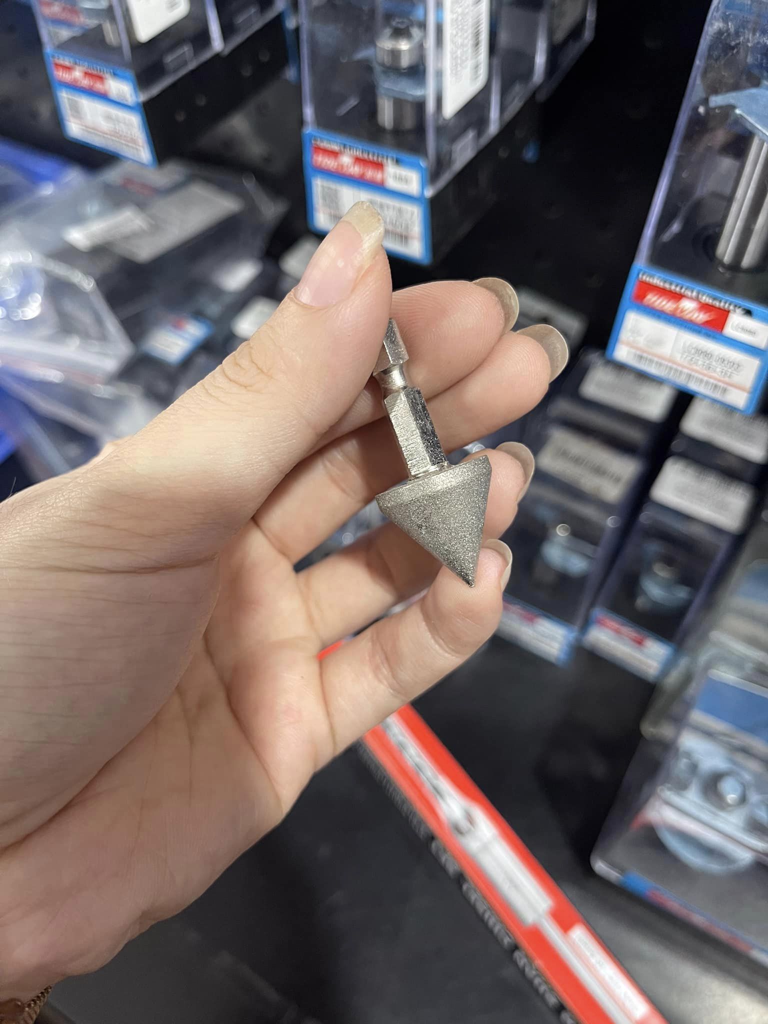 Mũi mài đục mộng vuông - đá mài mộng vuông chuyên dùng để mài các loại mũi đục mộng