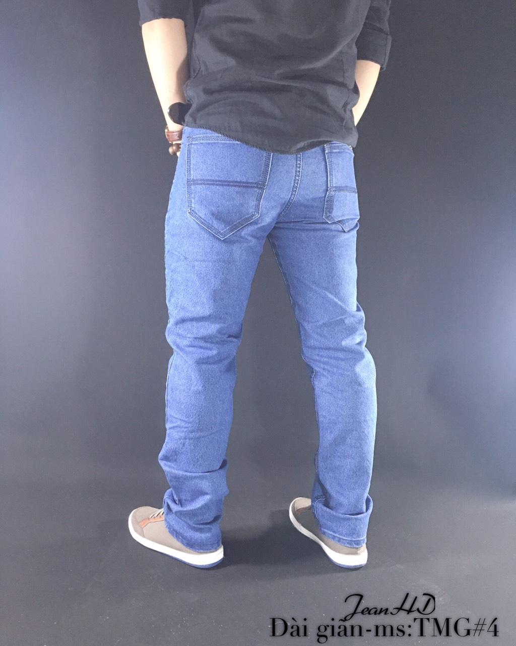 [HCM]QUẦN JEAN GIÃN ỐNG ĐỨNG TMG04