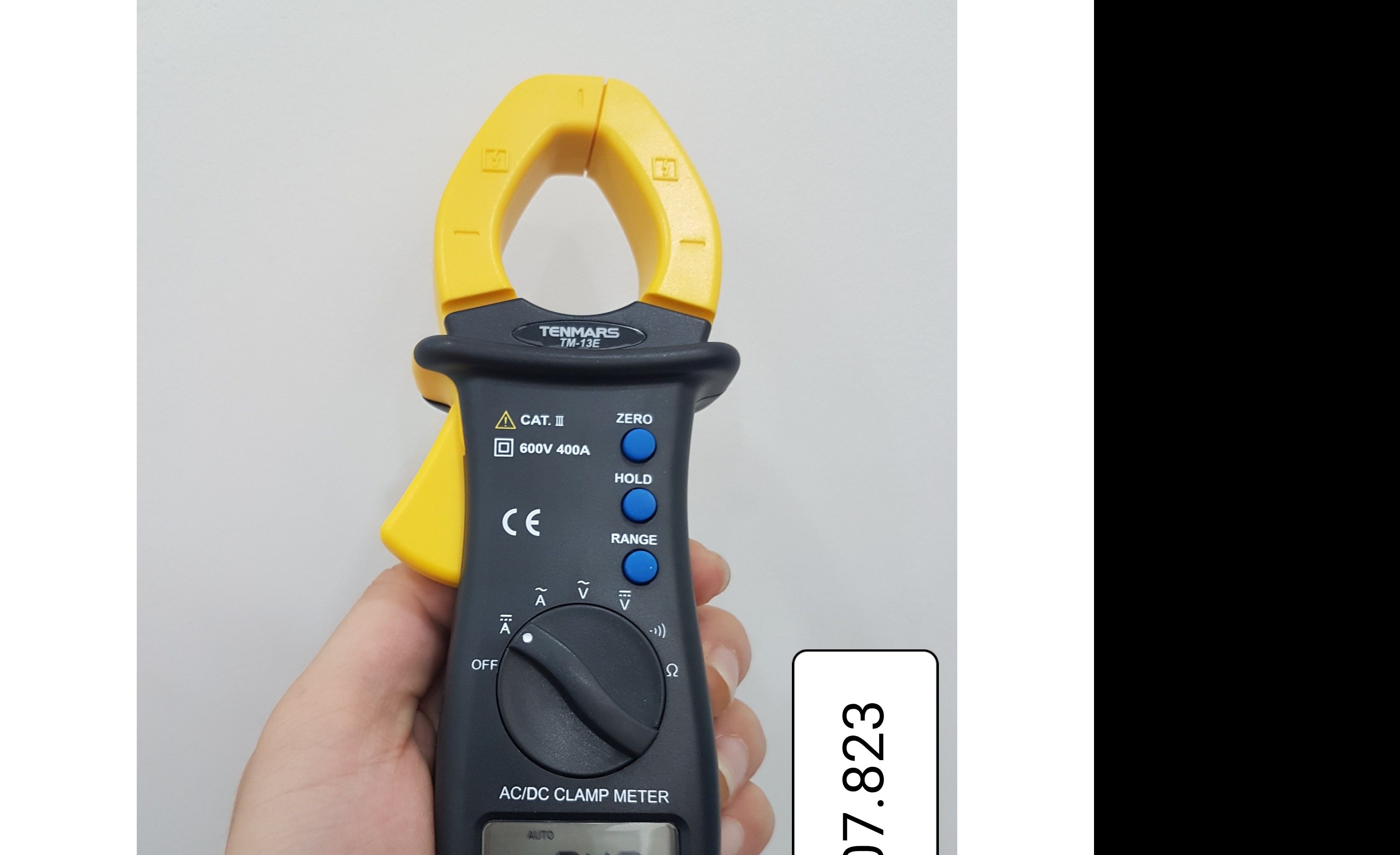 [HCM]Ampe kìm đo dòng AC/DC Tenmars TM-13E (400A)